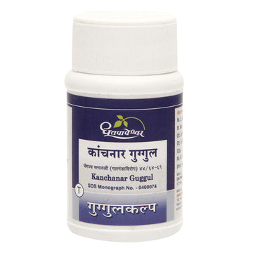 Dhootapapeshwar Kanchanar Guggul 60 Tab