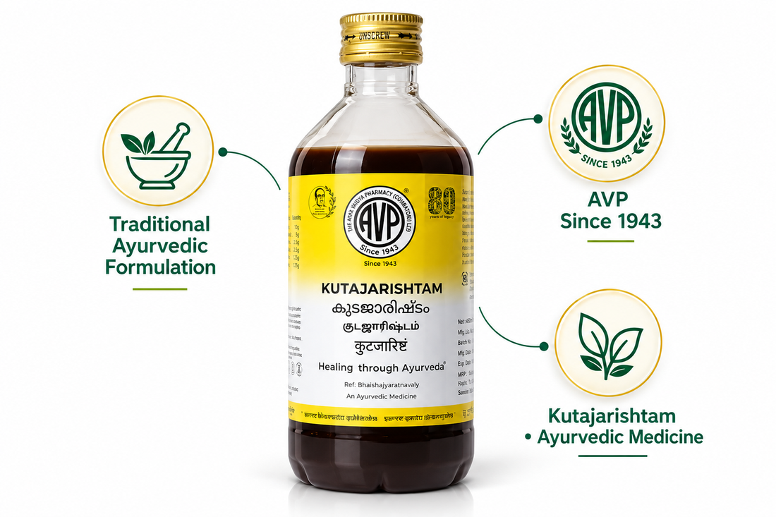 AVP Kutajarishtam 450 ML