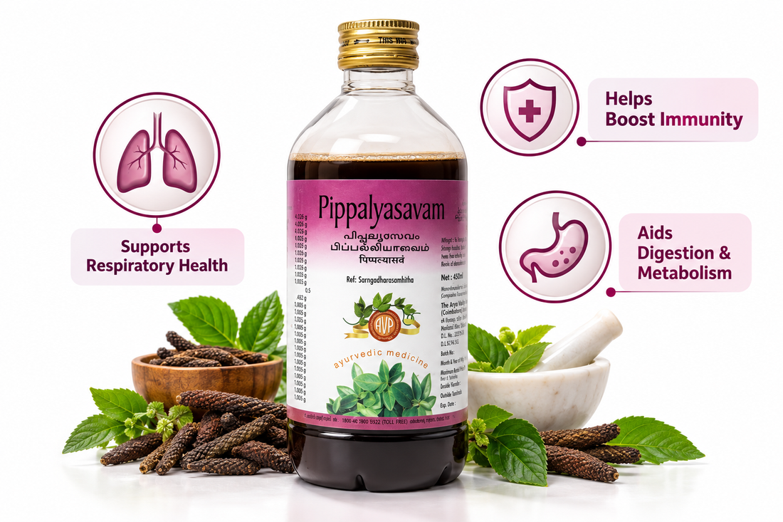AVP Pippalyasavam 450 ML