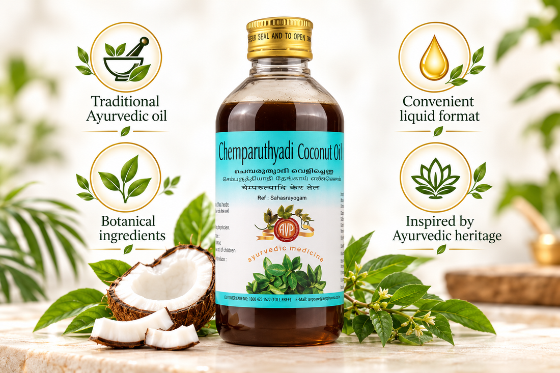AVP Chemparuthyadi Coconut Oil 200 ML