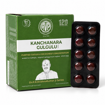 AVP Kanchanara Gulgulu Tablet 100 Nos