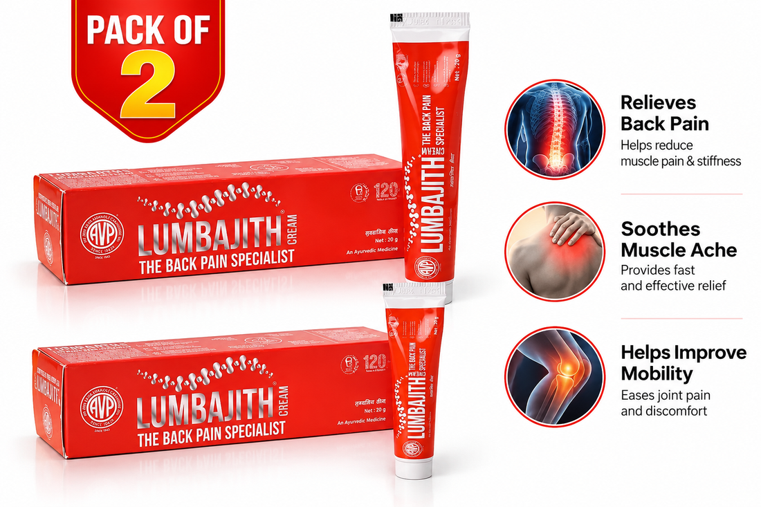 AVP Lumbajith Cream 20 GM Pack OF 2