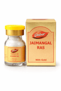 Dabur Jaimangal Ras With Gold bottle and outer packaging box | BodyStop
