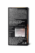 Dabur Shilajit Gold 22 capsule outer box side panel displaying ingredient composition, storage instructions, manufacturing license number SNT/Ayur-Mfg./A-210, net quantity of 22 capsules, MRP, batch, mfd, exp fields, and manufacturer details for Dabur India Limited in Balipara, Assam | BodyStop