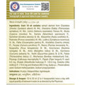 Dhootapapeshwar Chandanasav back label detailing ingredient composition per 10 ml according to Bhaishajya Ratnavali, including extracts of Chandana (Shveta), Chandana (Rakta), Ushira, Musta, Kamala, Gambhari, Manjishtha, Padmaka, Lodhra, Patha, Kiratatikta, Parpata, Rasna, Nyagrodha, Kanchanara, Amra, Karchoora, Yashti, Patola, Mocharasa, Priyangu, and Pippali, Dhataki, Draksha, Sharkara , and Guda q.s., along with sodium methyl paraben and sodium propyl paraben | BodyStop
