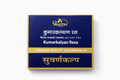 Dhootapapeshwar Kumarkalyan Rasa tablets box packaging featuring the brand logo, product title in Hindi and English, and the text PREMIUM QUALITY SUVARNAKALPA | BodyStop