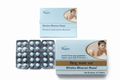 Dhootapapeshwar Shishu Bharan Rasa tablets packaging showing the product box, a Shishu Bharan Rasa product information booklet, and a blister pack containing light blue-grey tablets | BodyStop