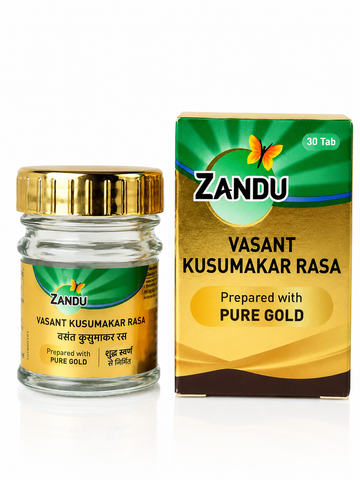 Zandu Vasant Kusumakar Rasa With Gold