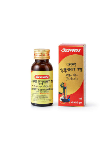 Baidyanath Basant Kusumakar Ras Gold 100 Tablets