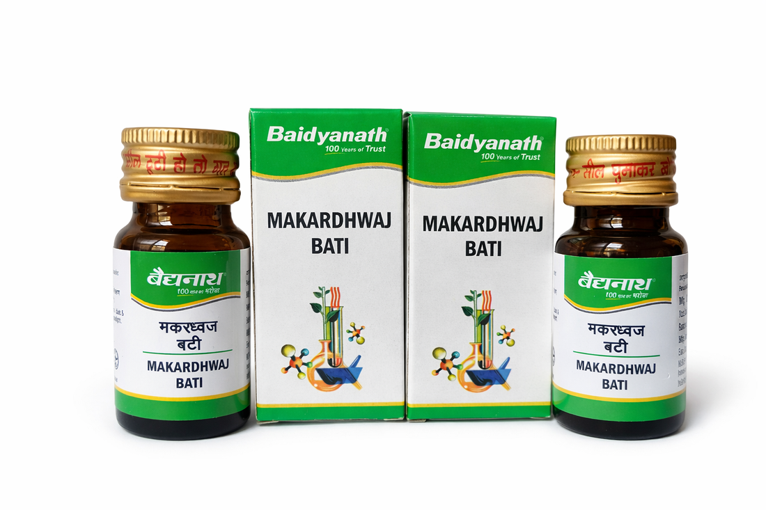 Baidyanath Makardhwaj Vati 100 Tablets