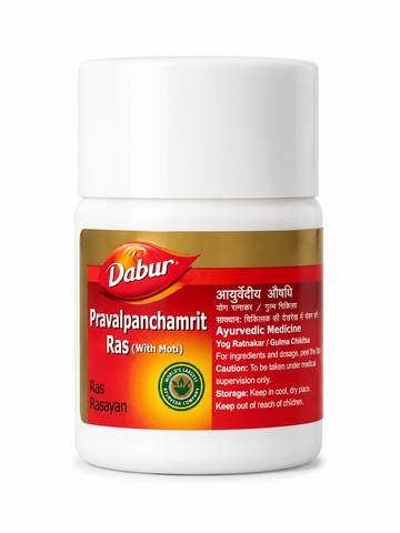 Dabur Praval Panchamrit Ras with moti