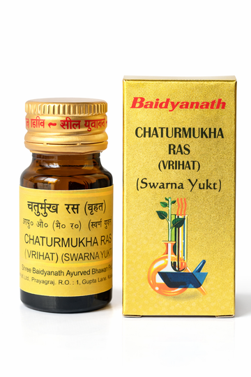 Baidyanath Chaturmukh Ras Gold